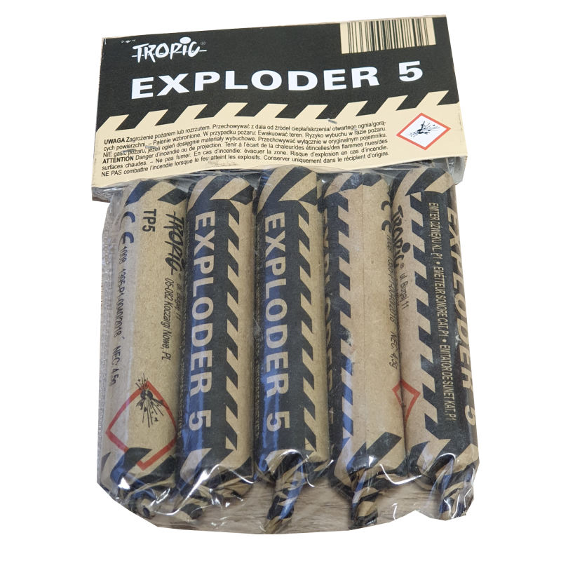 EXPLODER 5 – set 5 pieces – Pyrohell