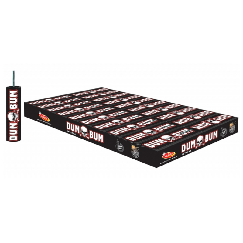 DUM BUM middle – set of 20 extra strong firecrackers